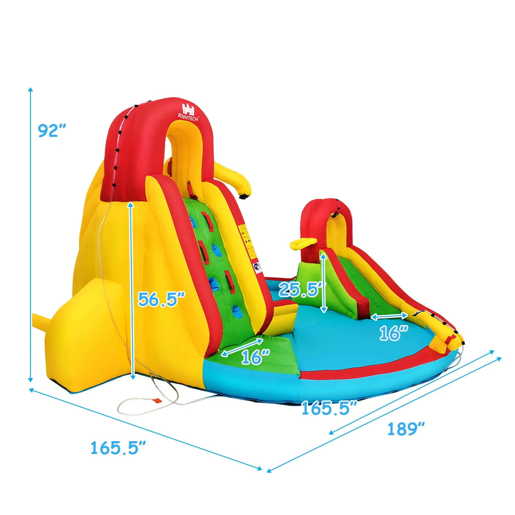 Inflatable Kids Water Slide Park with Splash Pool V755