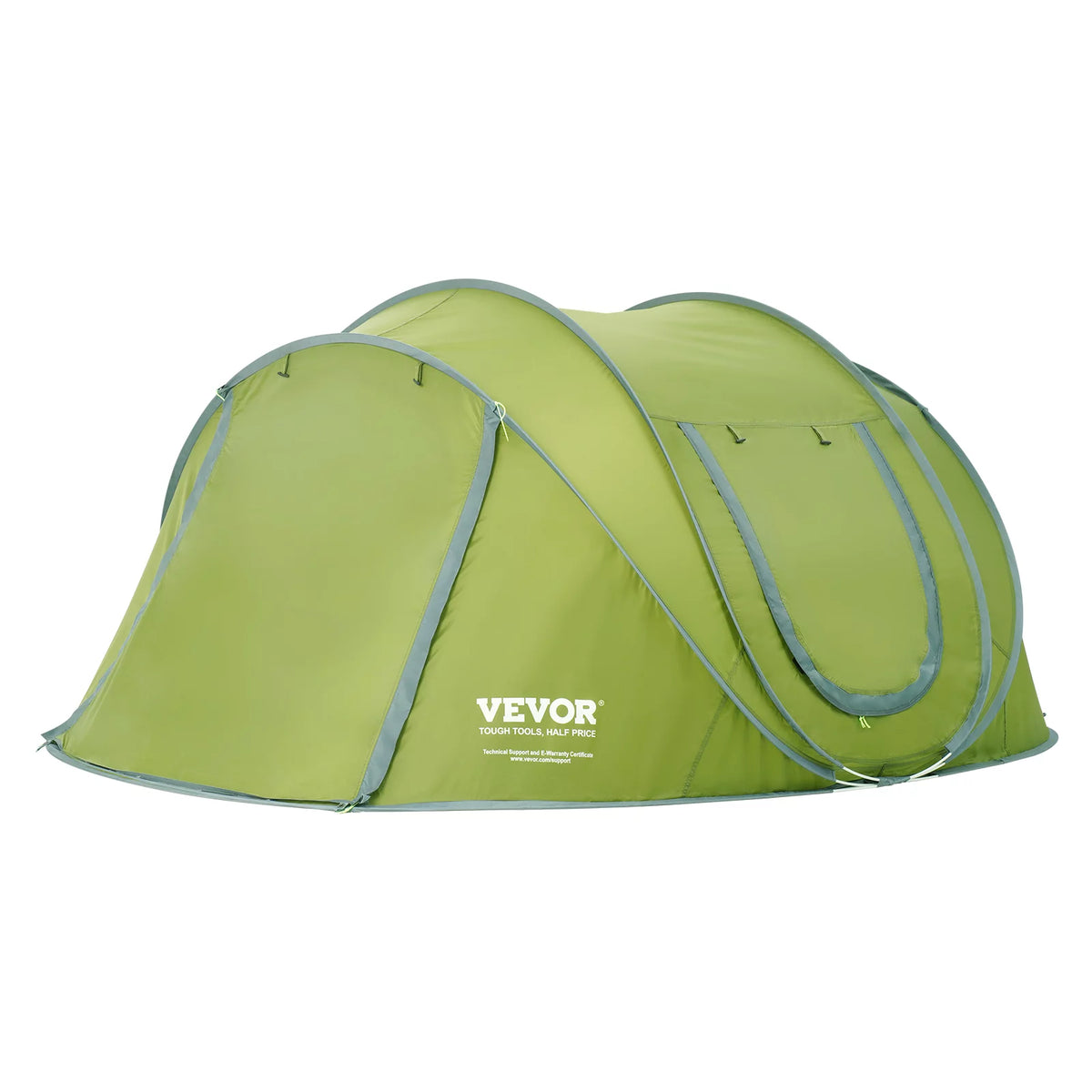 Camping Tent 9.2 x 6.6 x 4.3 ft 4 Person Waterproof Lightweight A446