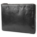Black Small Leather Laptop Sleeve J717879