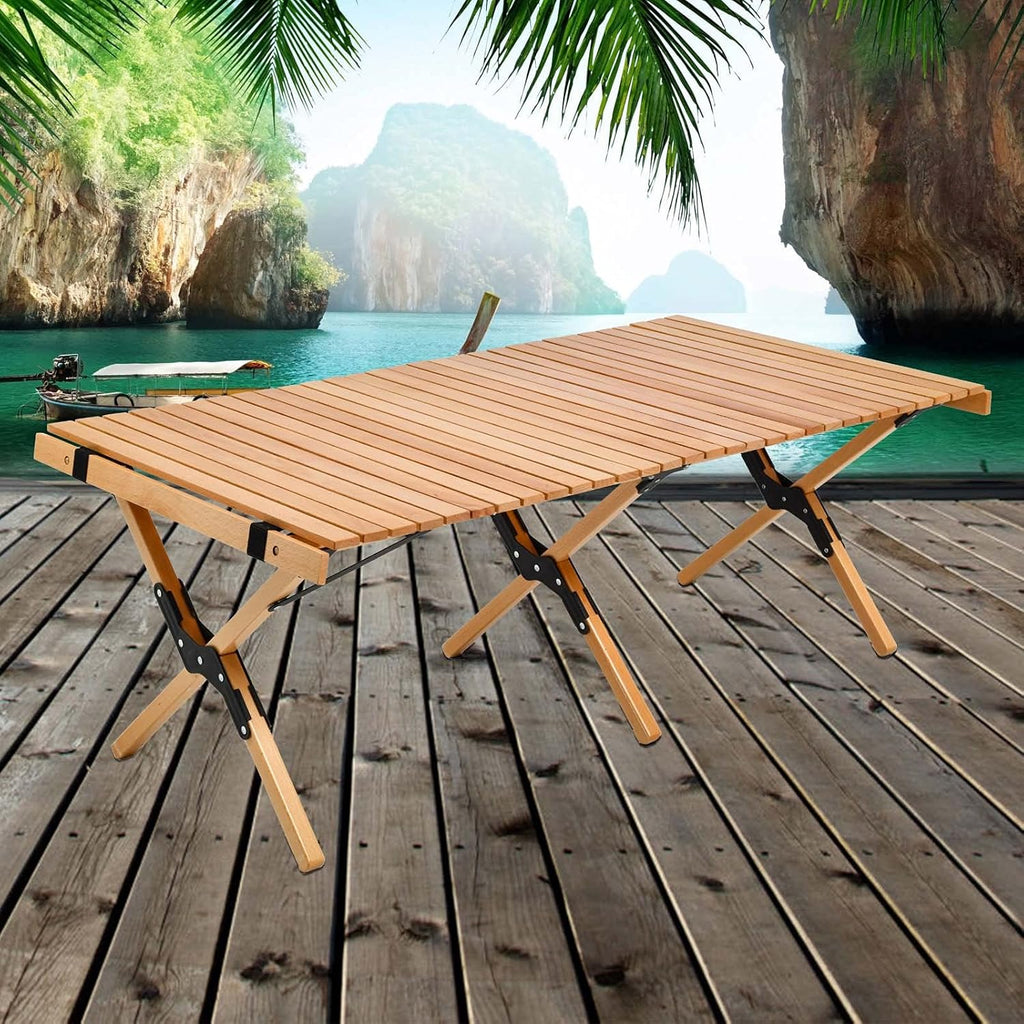 Low Folding Picnic Table with Carry Bag M63714