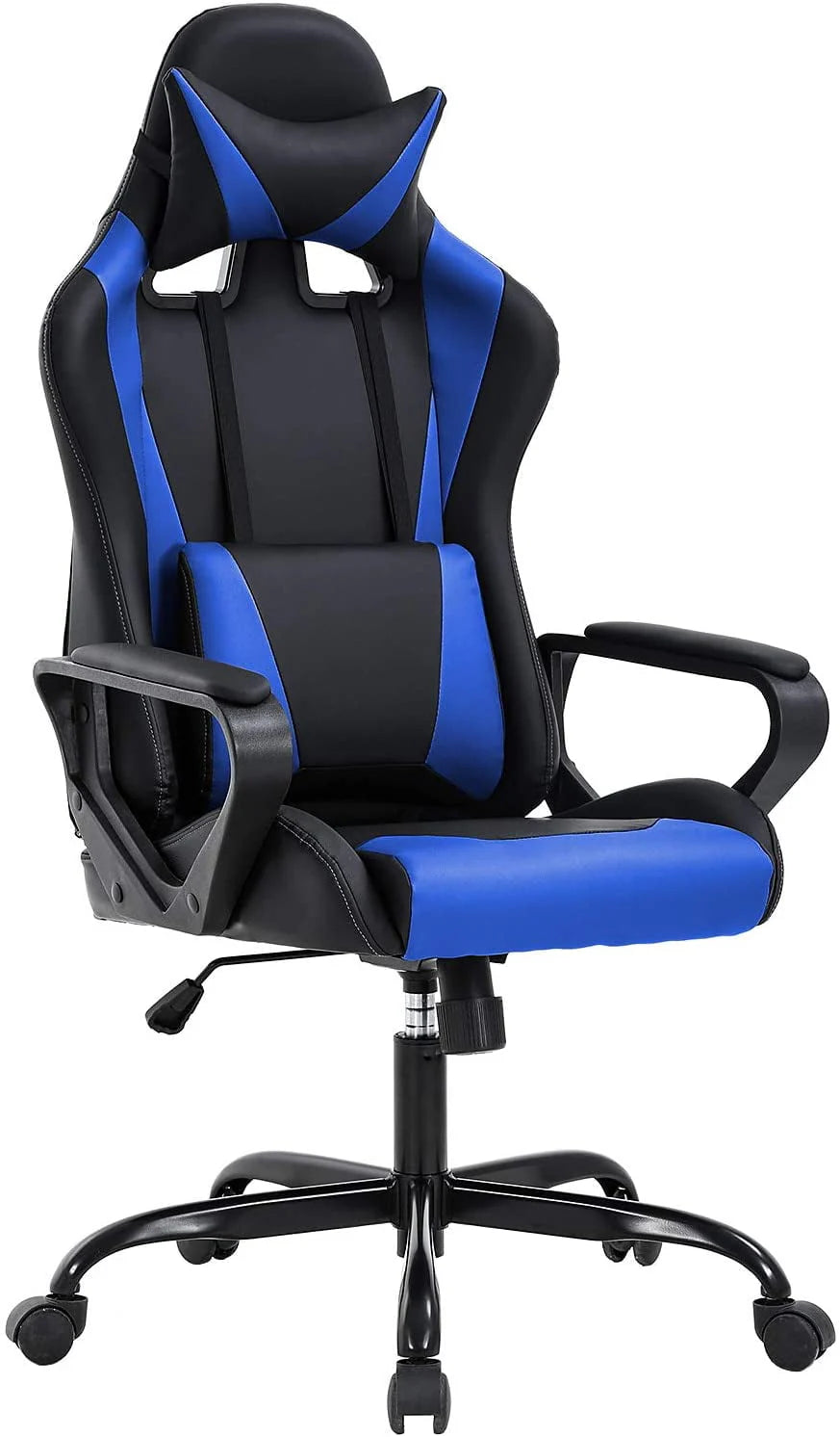 White PU Leather Ergonomic Swivel Office Chair A22295