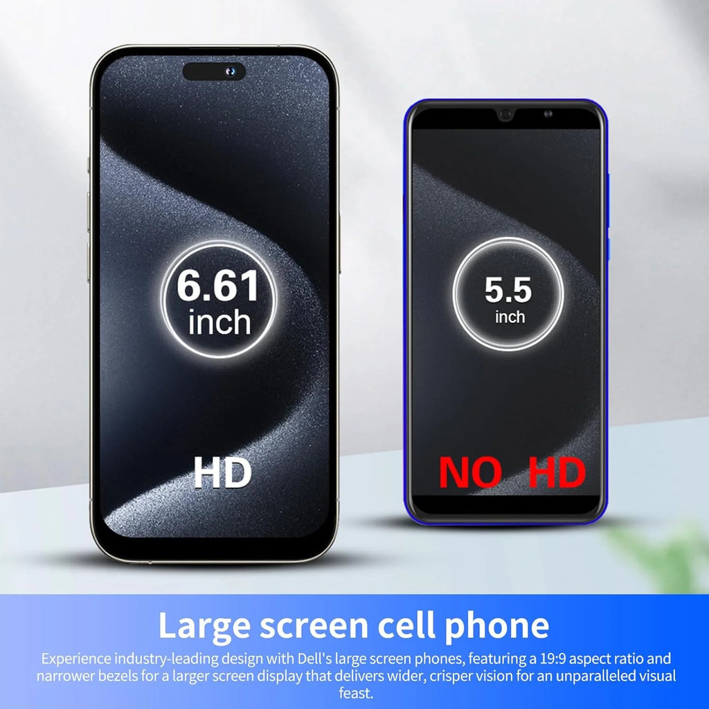 6.61in Dual-SIM Android Smartphone 3000mAh Black 3+32G L29473