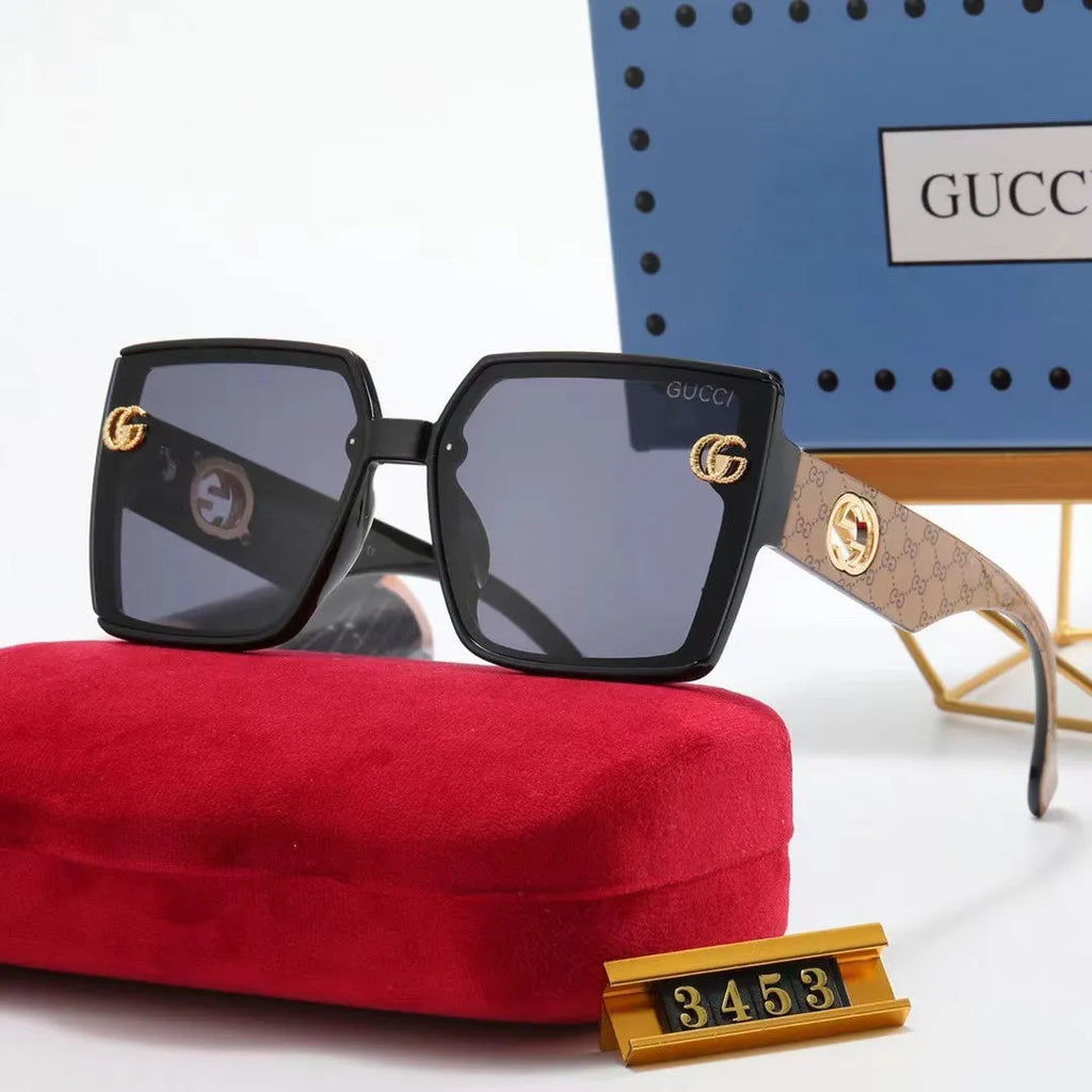 Double G Graffiti Printing Sunglasses T690473