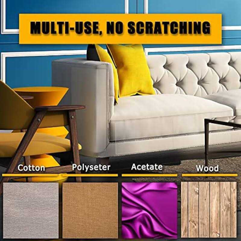 5.9in Clear Self-Adhesive Furniture Protectors X574926