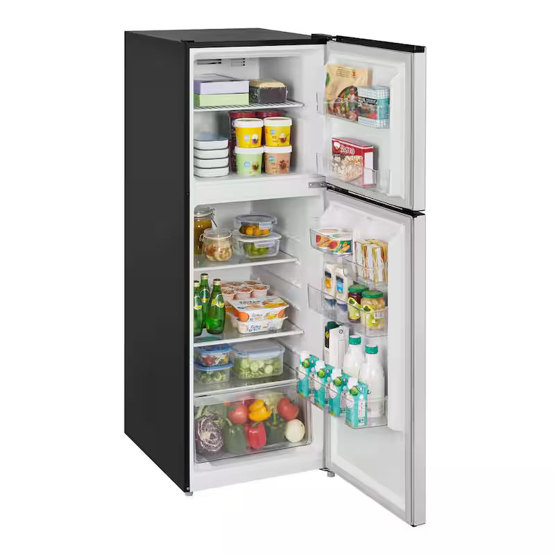10.1 cu. ft. Top Freezer Refrigerator in Stainless Steel S573722