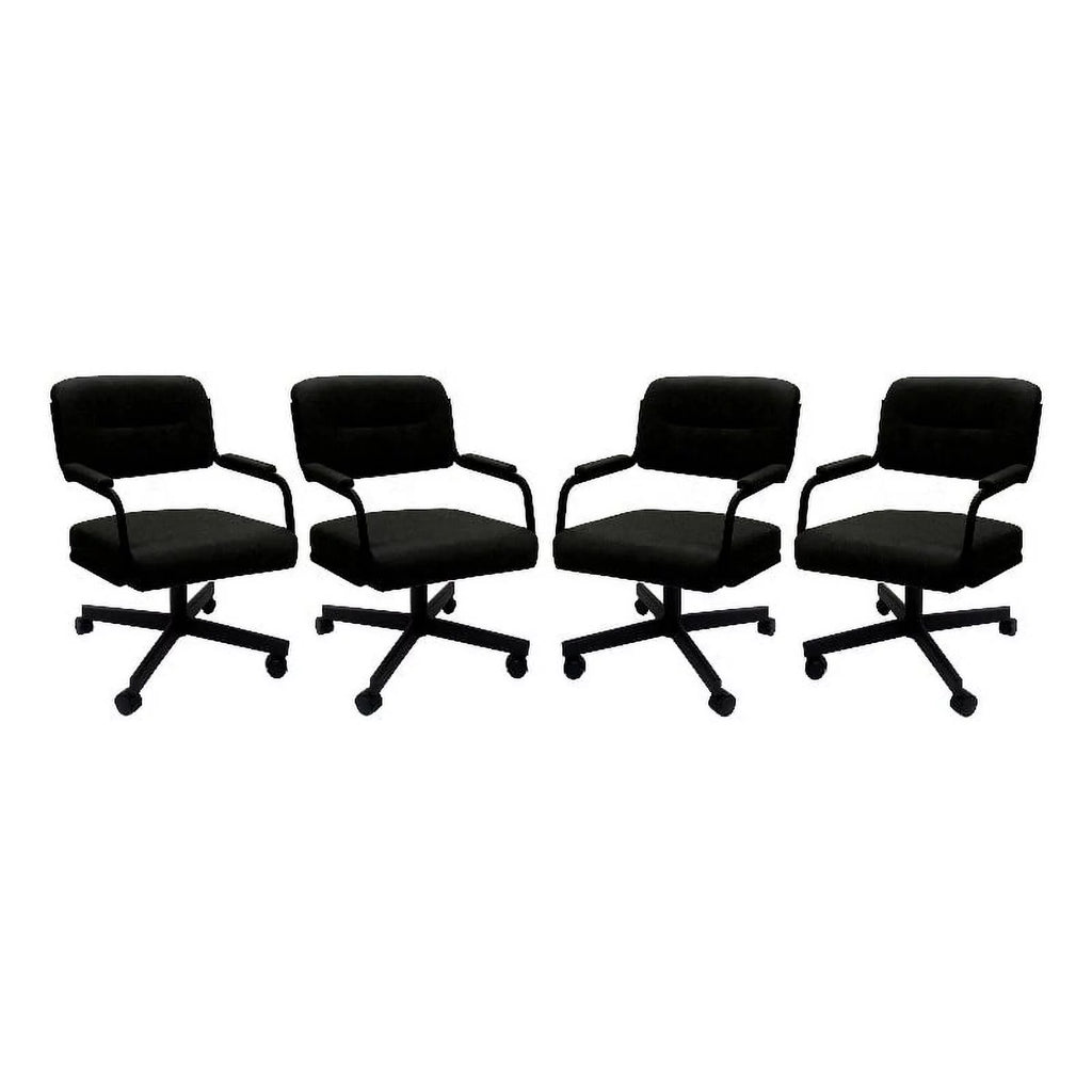 Swivel Metal Caster Dining Chairs U75106