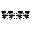 Swivel Metal Caster Dining Chairs U75106