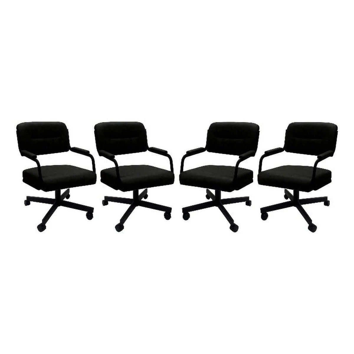 Swivel Metal Caster Dining Chairs U75106