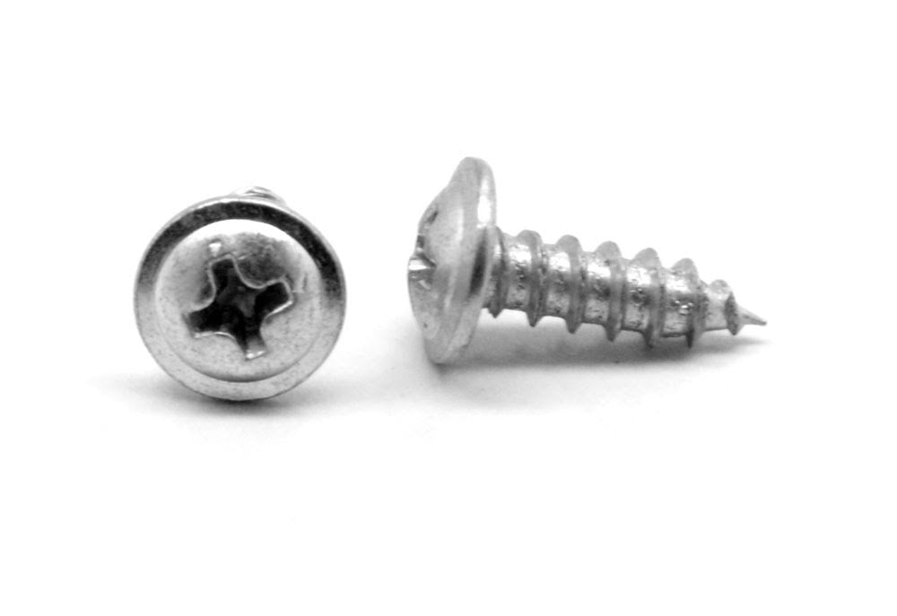 #6-20 x 1/2 Sheet Metal Screw Phillips Round Washer Head Zinc Plated H9897