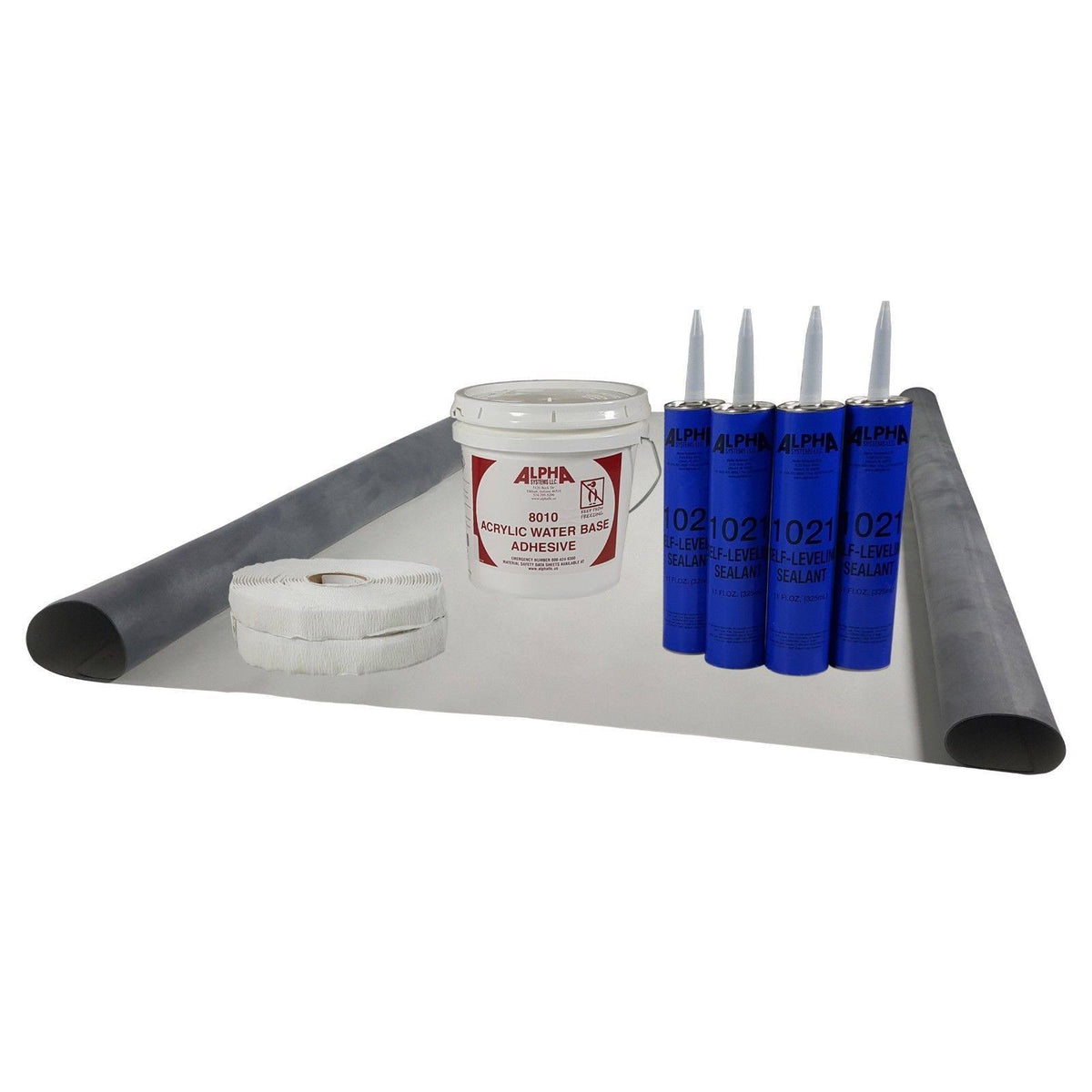 25ft EPDM Rubber Roof Kit 8.5 Wide U8093