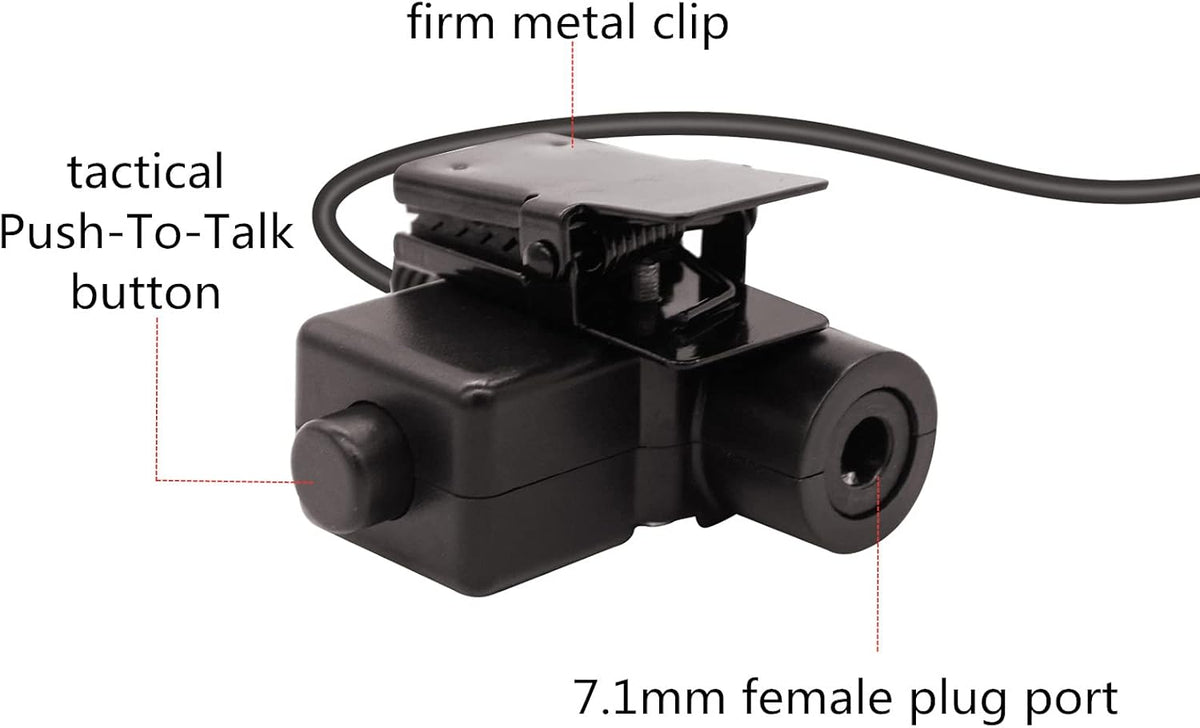 2 Pin PTT Tactical Adapter Connector I203073
