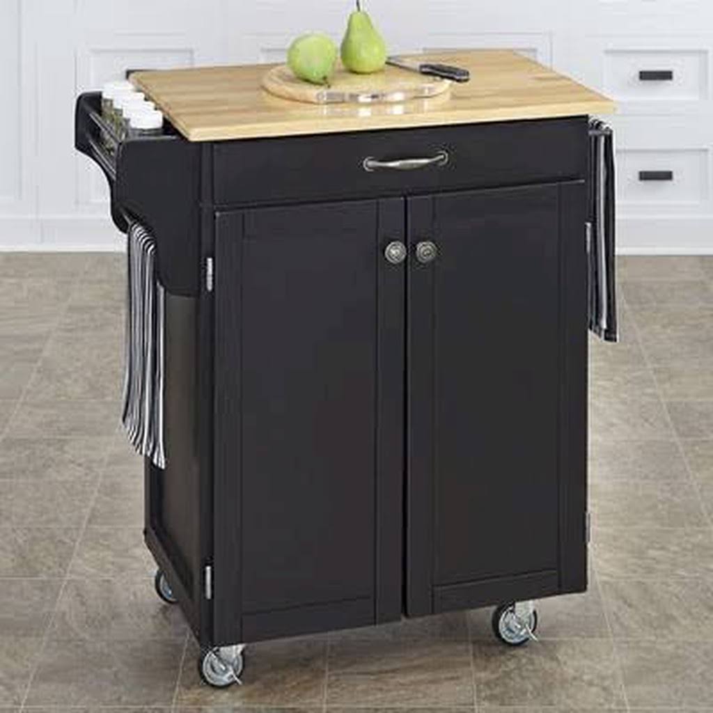 Black Kitchen Cart A570