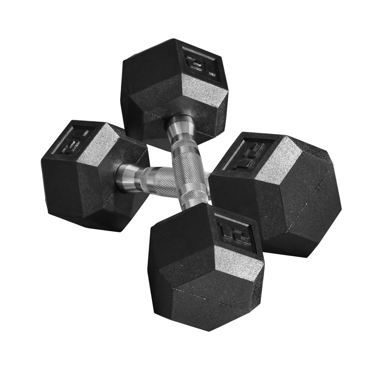 2 x 15lbs Hex Dumbbell Set of 2 Y877