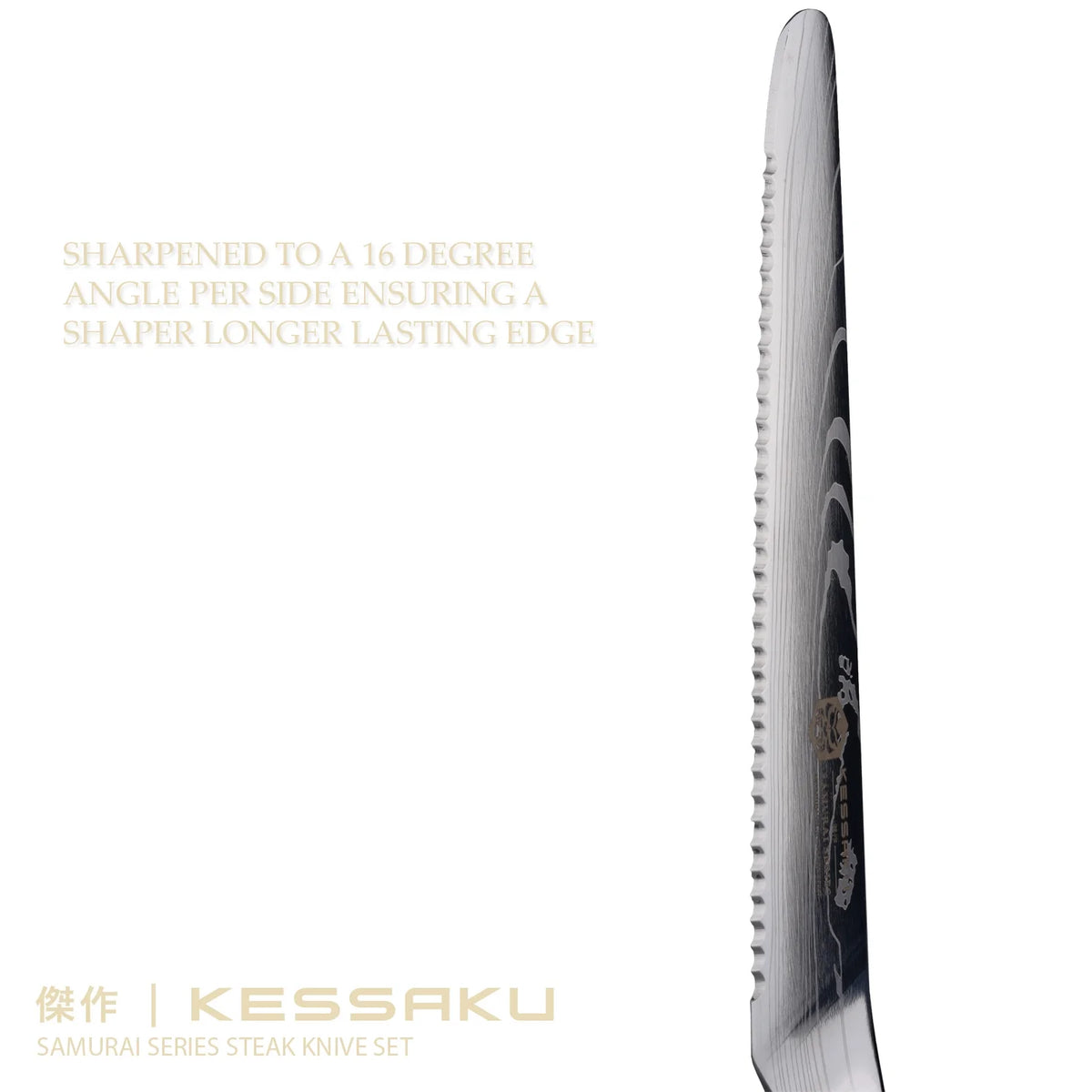 5-Inch Forged High Carbon Stainless Steel Steak Knife Set A57141