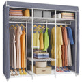 Heavy Duty Portable Garment Rack with Cover S798750
