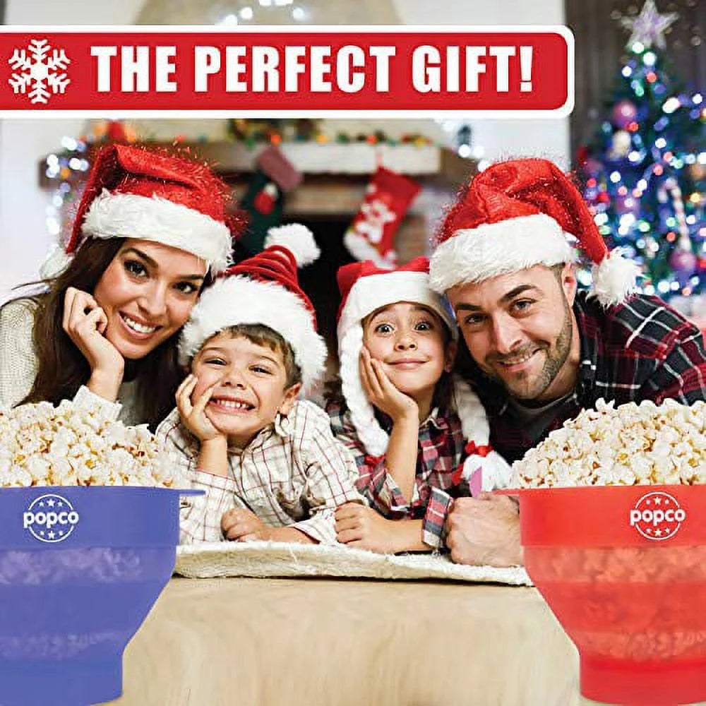 Silicone Microwave Popcorn Popper with Handles B483323