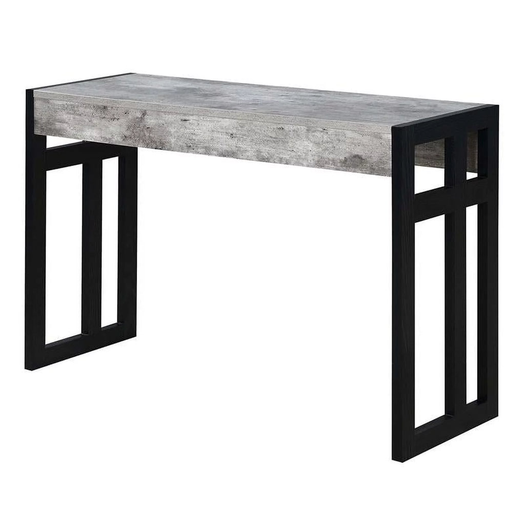 Black Wood Console Table U200