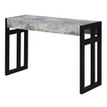 Black Wood Console Table U200