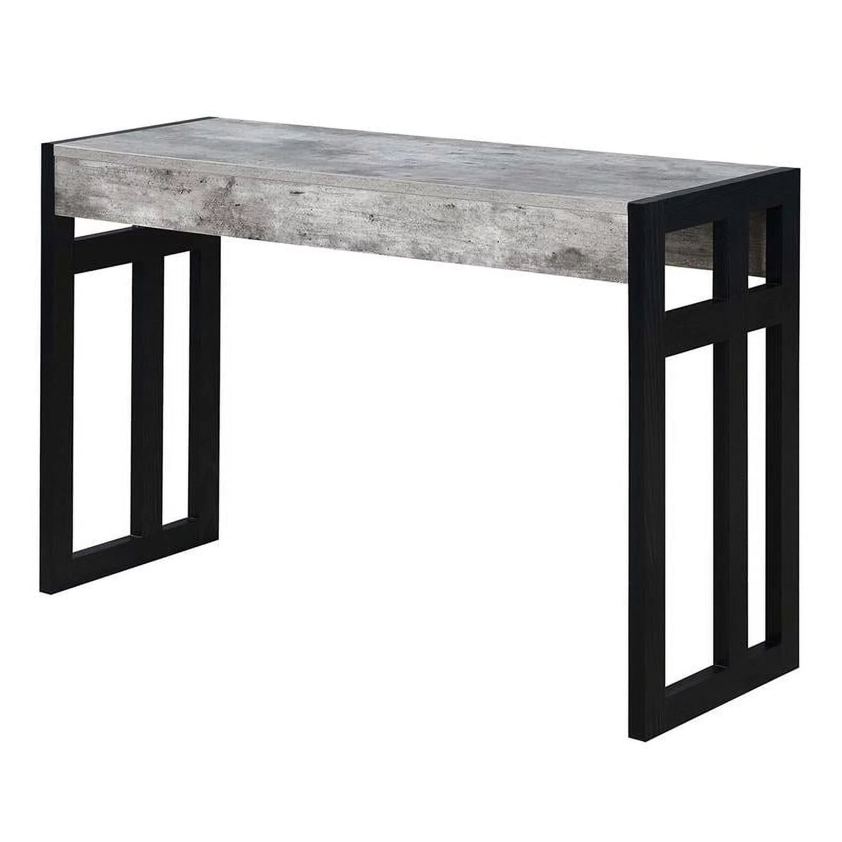 Black Wood Console Table U200