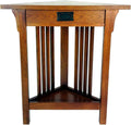 Brown Corner End Table J9301