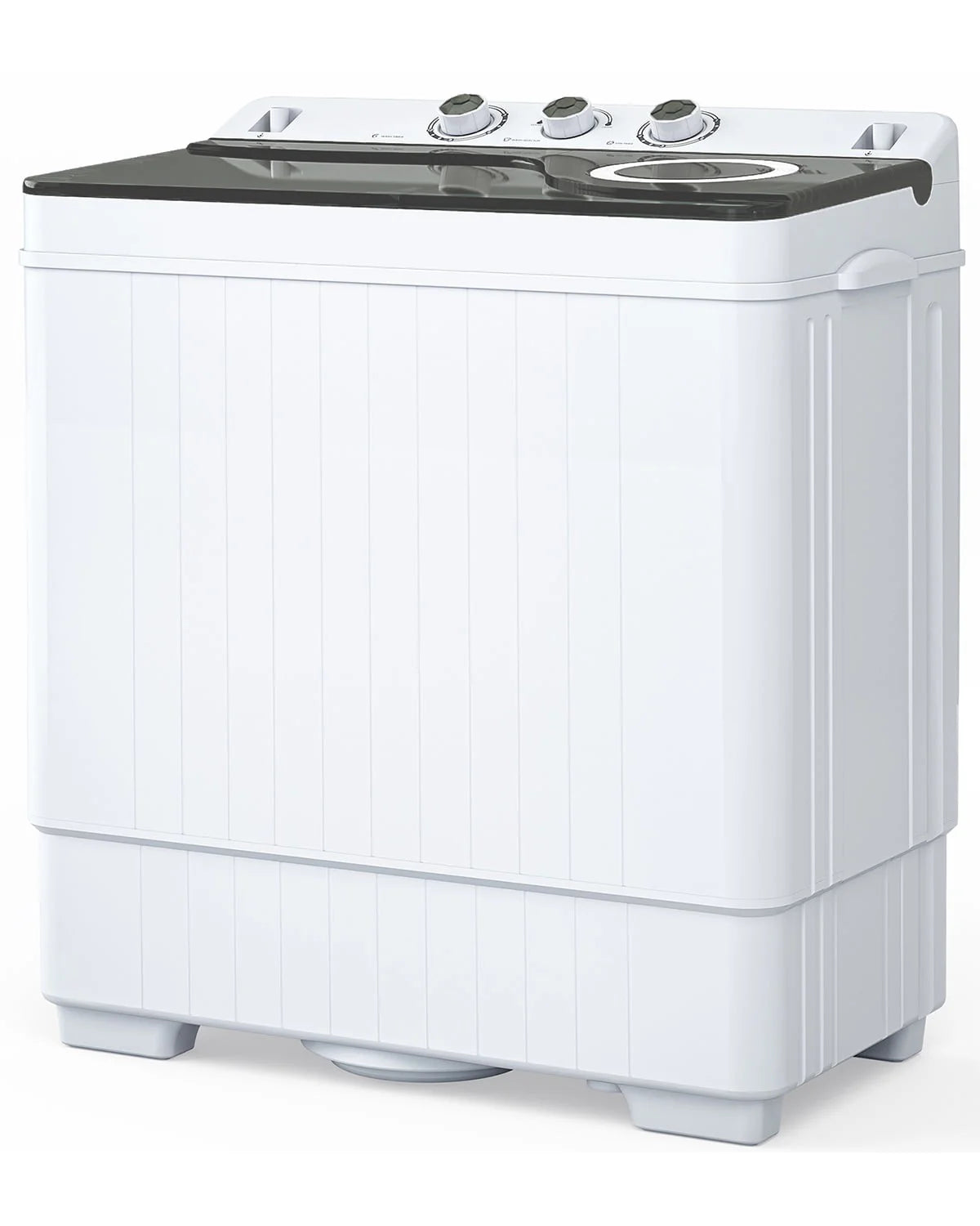Portable 26lbs Twin Tub Compact Semi-automatic Washing Machine T8930