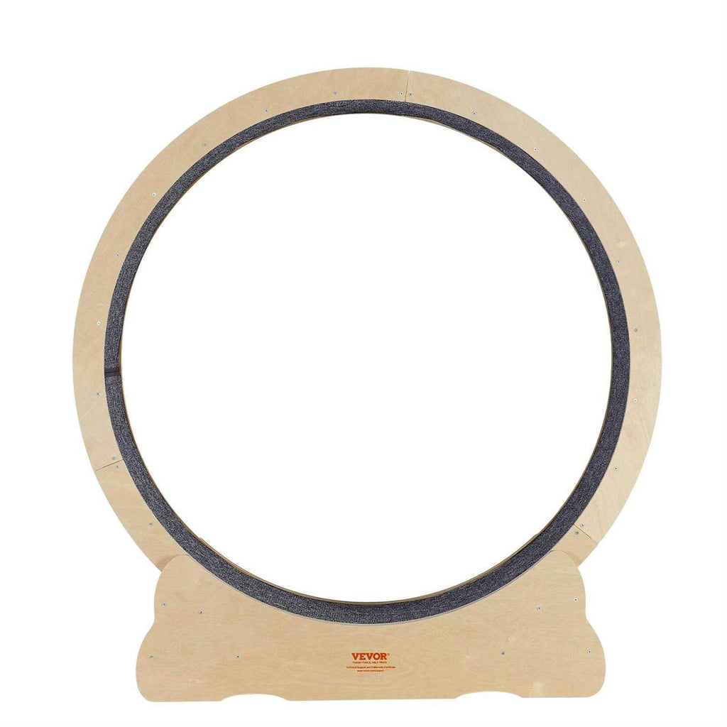 Large Cat Exercise Wheel with Detachable Carpet and Cat Teaser M267
