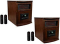 1500W Portable Infrared Quartz Space Heaters (Pair) S1691