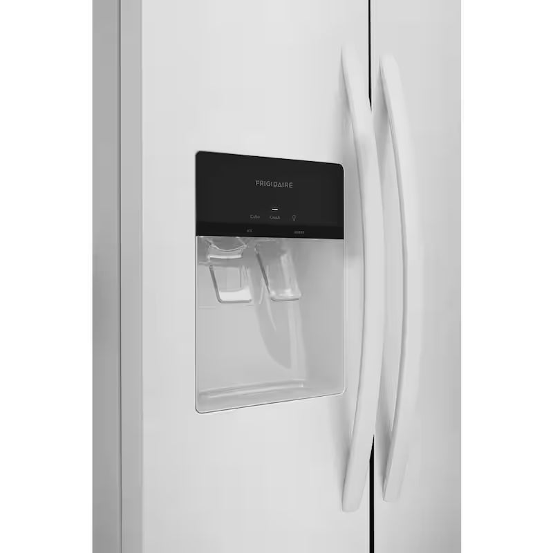 22.3 cu. ft. Side by Side Refrigerator in White G64565