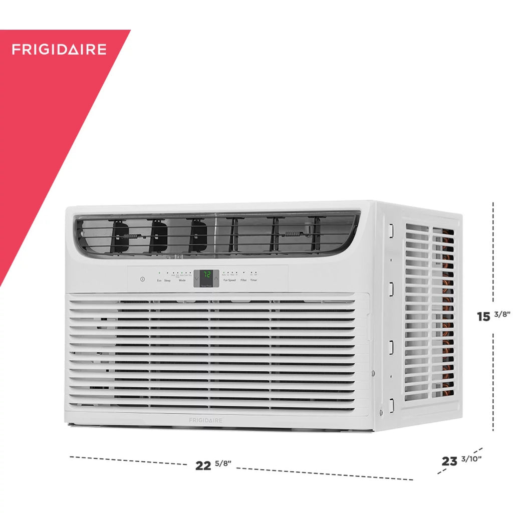 11,000 BTU Window Air Conditioner with Heater, White L72002