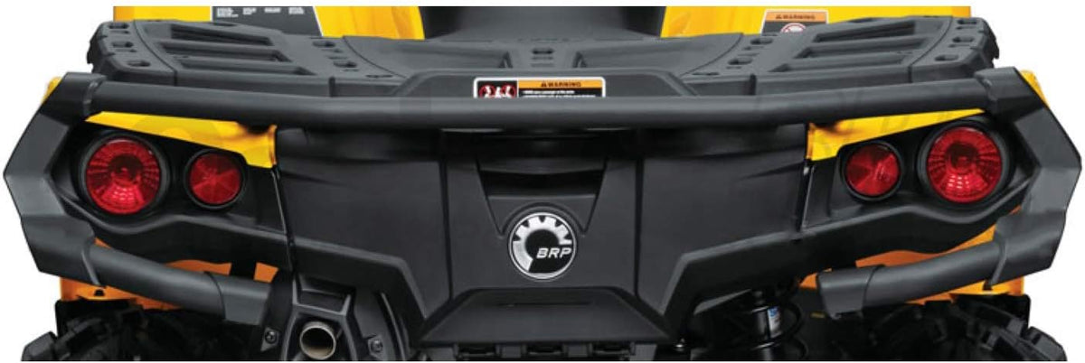 Black ATV Rear Bumper E917180
