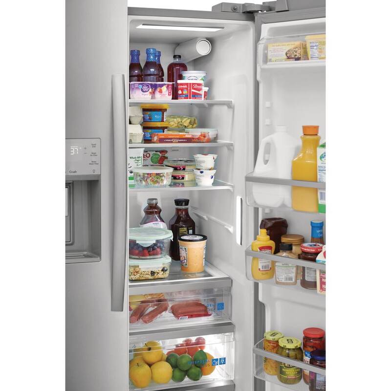 25.6 Cu. Ft. Side by Side Refrigerator S34607
