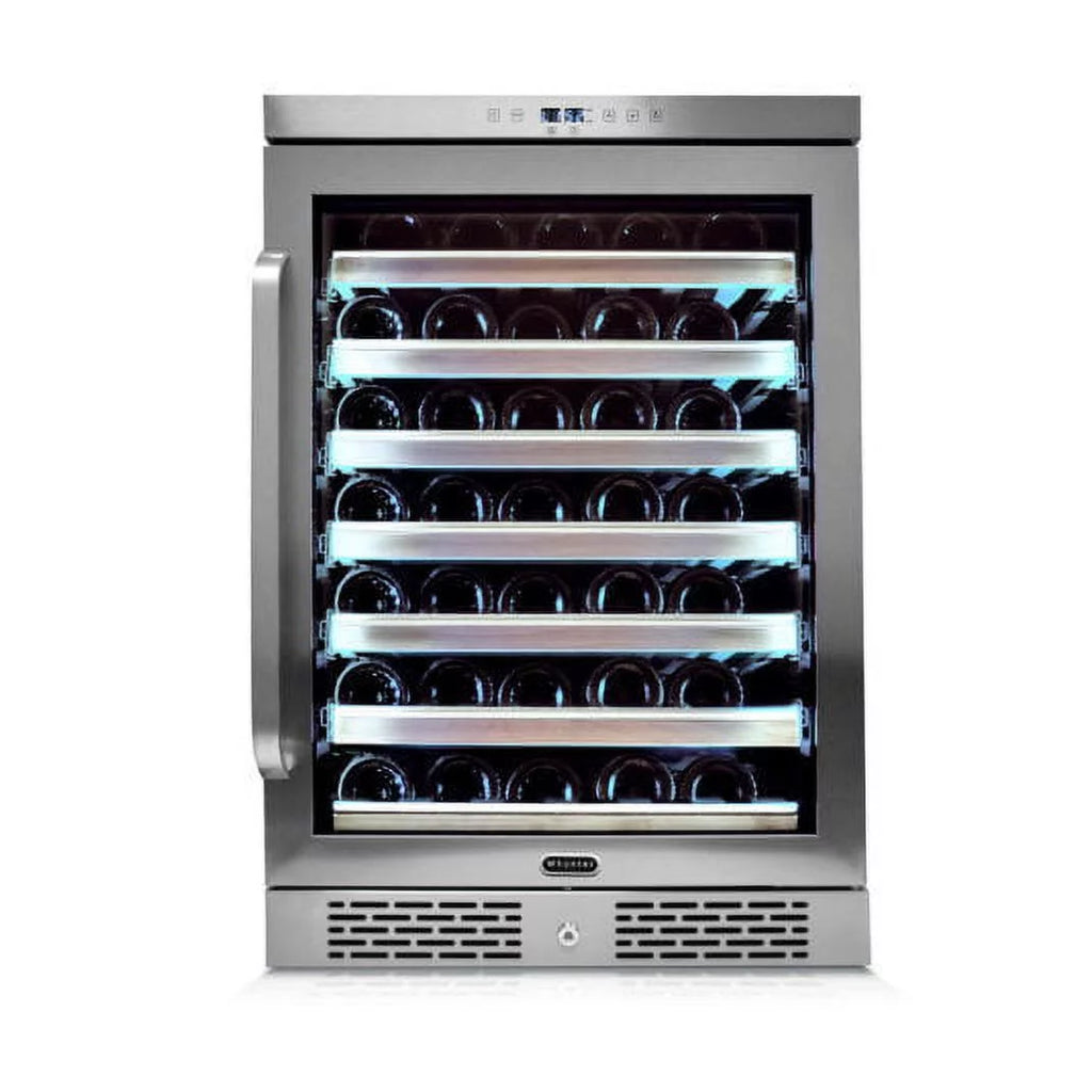 54 Bottle Stainless Steel Wine Refrigerator A65272
