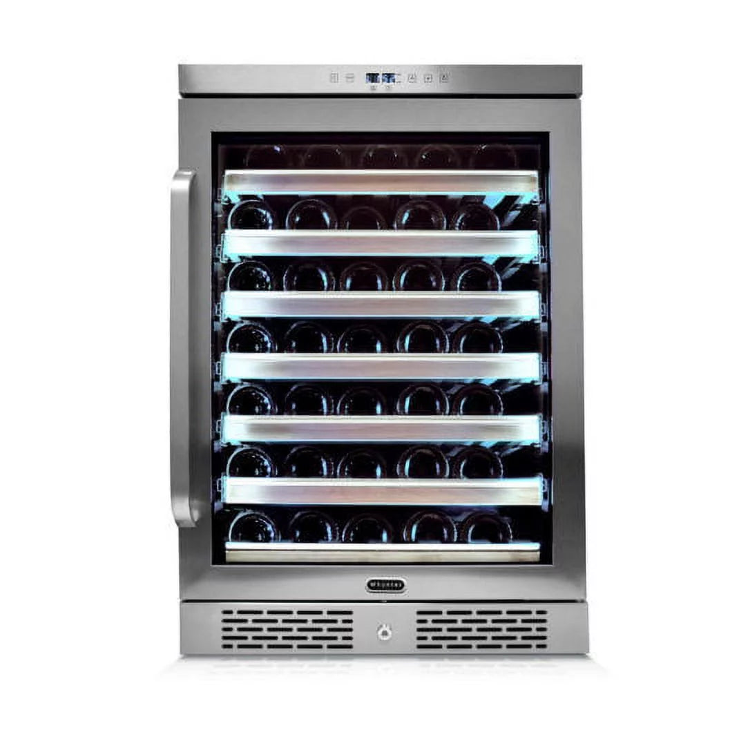 54 Bottle Stainless Steel Wine Refrigerator A65272