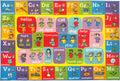 ABC Alphabet ASL Sign Language Educational Learning Polypropylene Kids Area Rug 3'3 x 4'7 Y61314