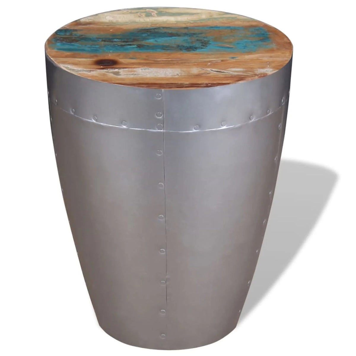 Aviator Stool Solid Reclaimed Wood A947