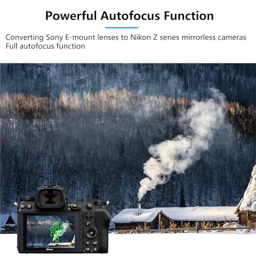 Autofocus Lens Adapter Built-in Electronic Aperture for Sony FE Lens B844