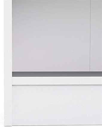 White 5 Shelf Bookcase Z37500