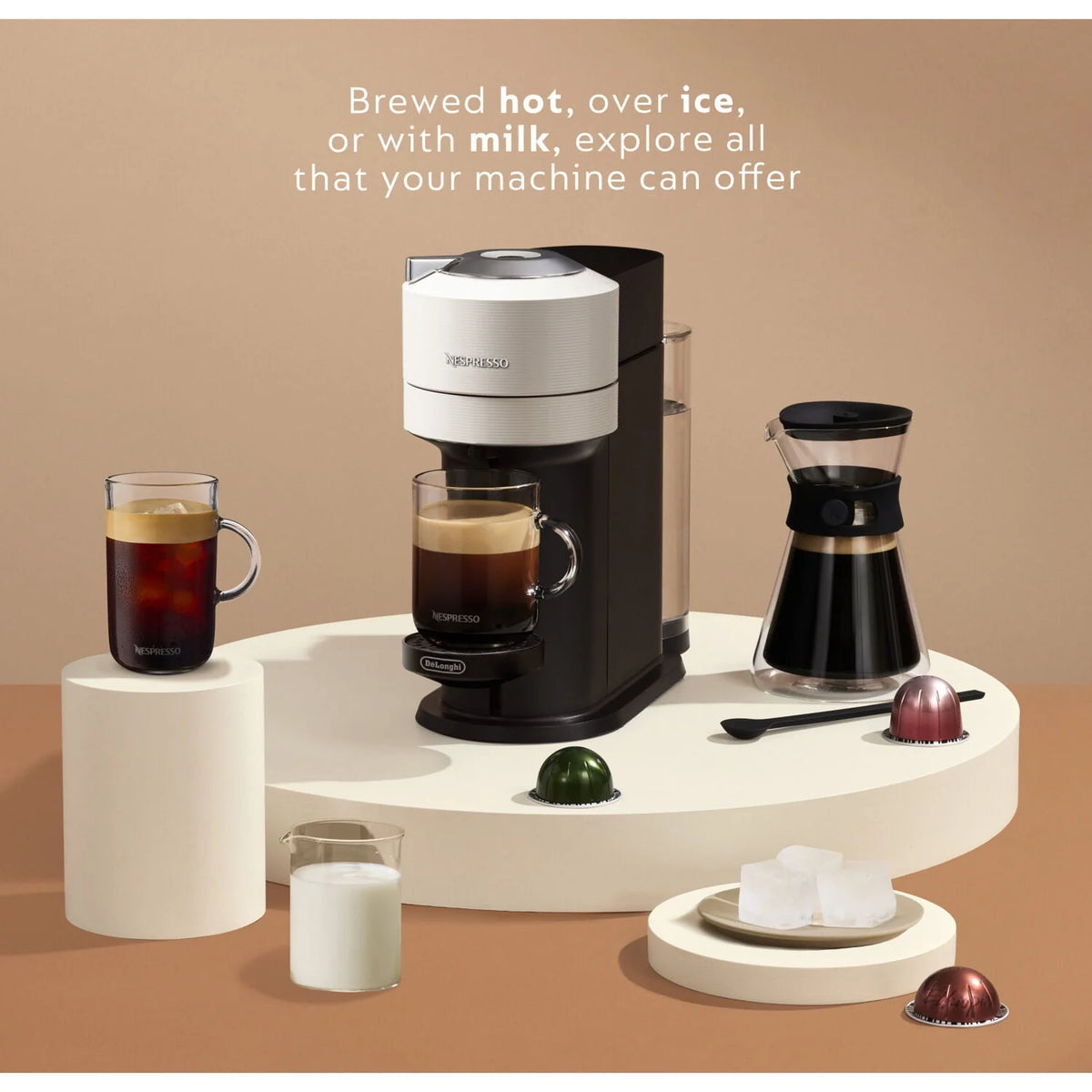 White Coffee and Espresso Maker G45323