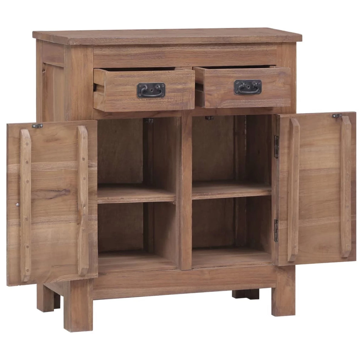 Teak Wood Sideboard with 2 Door and 2 Drawers K13908