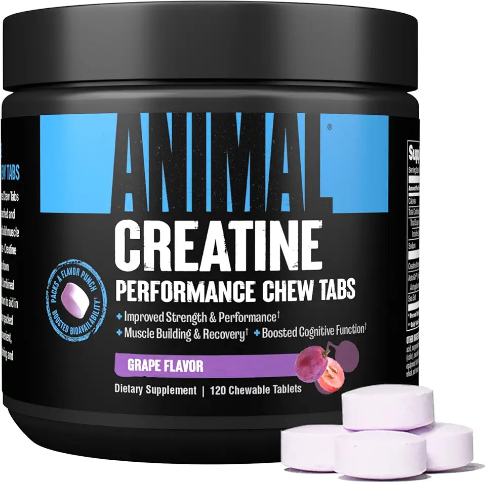 Omega 3 & 6 Supplement with Creatine Chews Tablets H225828