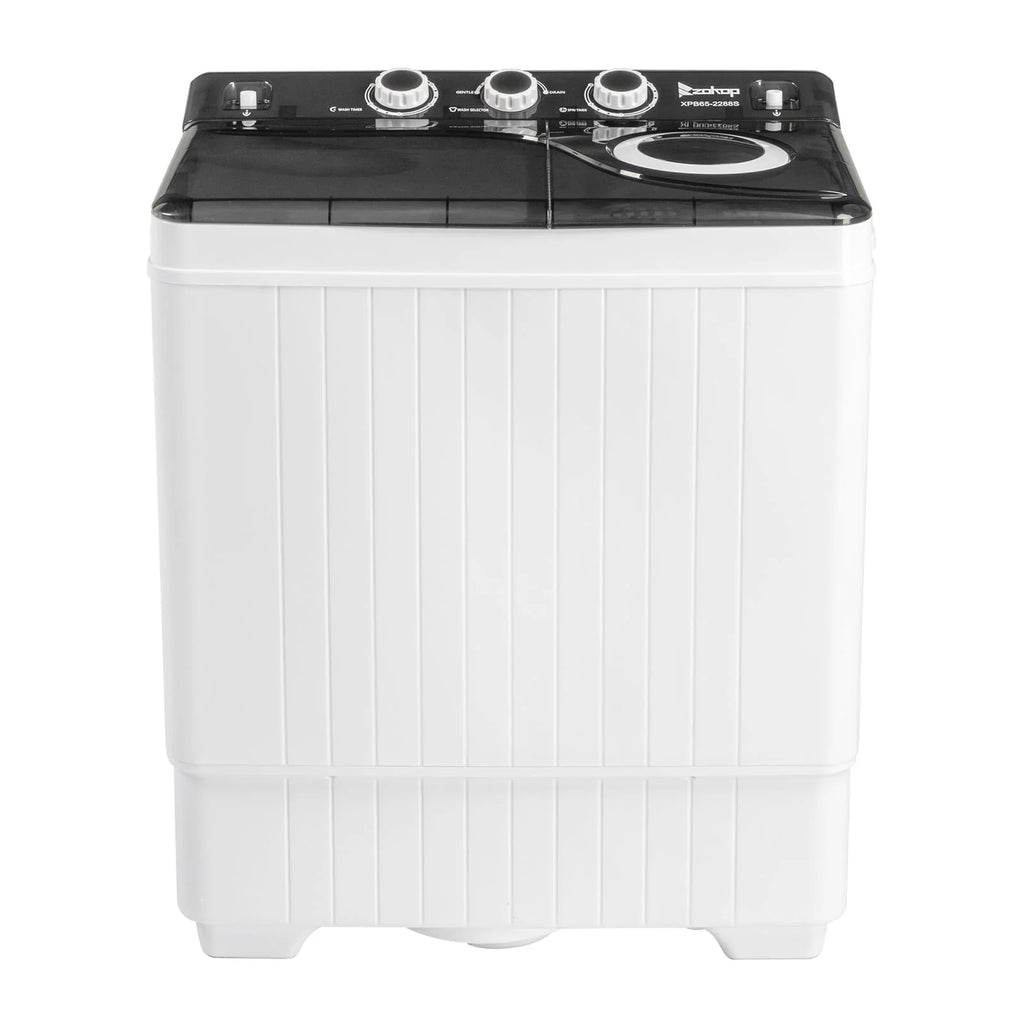 Portable 26lbs Twin Tub Compact Semi-automatic Washing Machine T8930