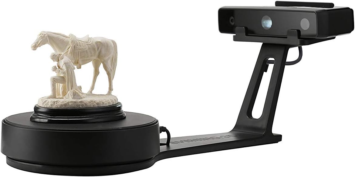 White Desktop 3D Scanner, 0.1 mm Accuracy E61078