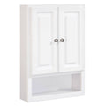 2-Door 21 in. Bathroom Wall Cabinet in White M9935