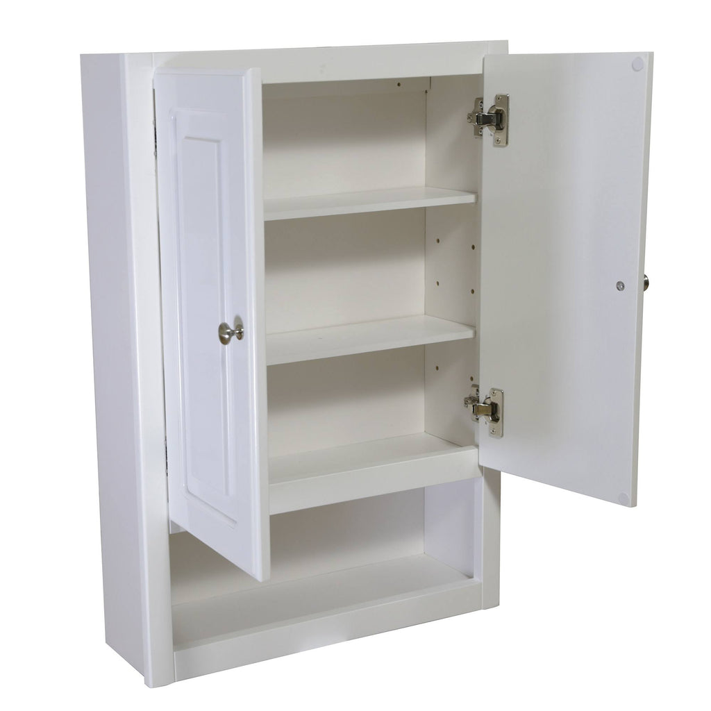 2-Door 21 in. Bathroom Wall Cabinet in White M9935
