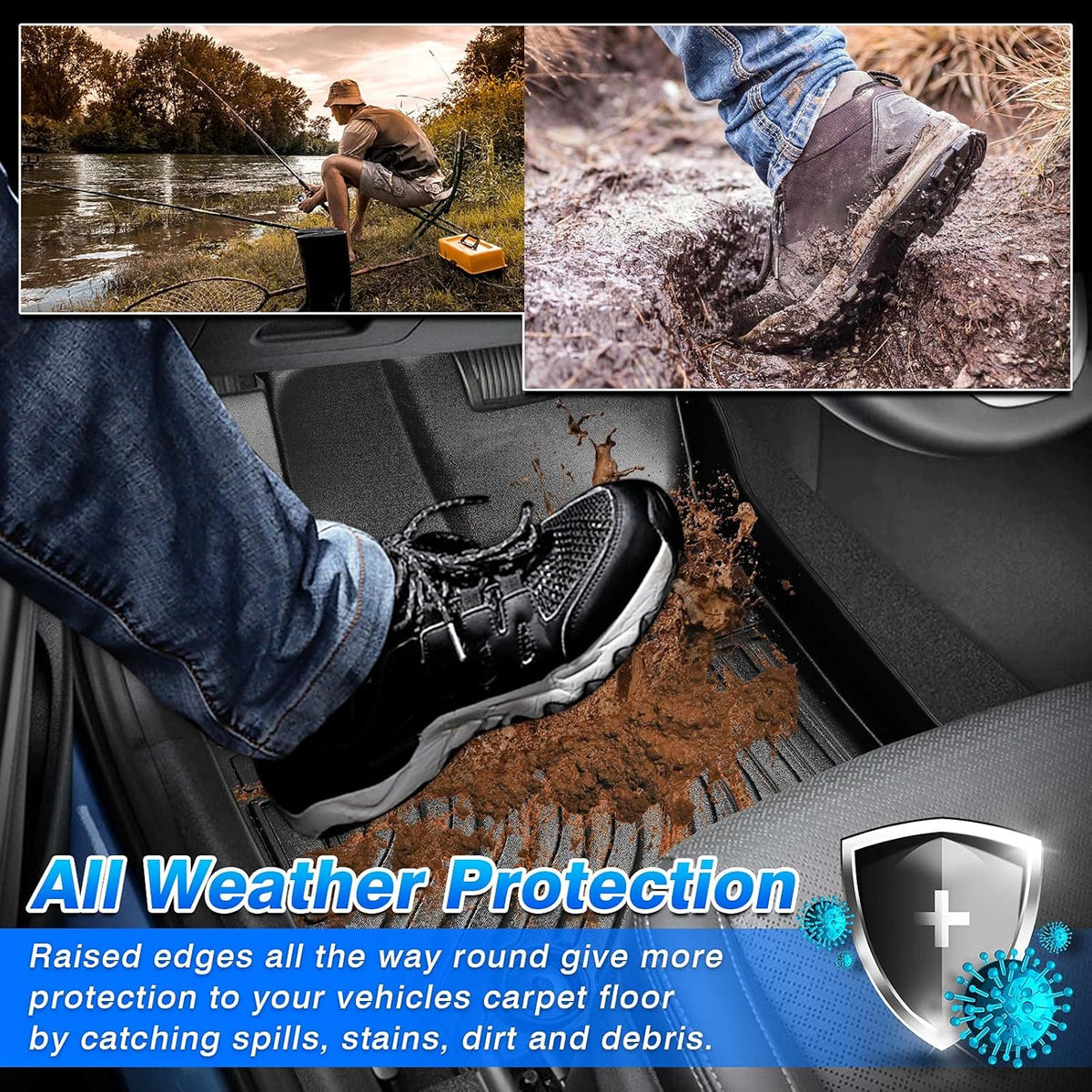 All Weather TPE Floor Mats C432901