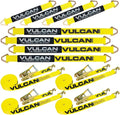 Axle Strap Tie Down Kit with Wire Hook Ratchet Straps V2558