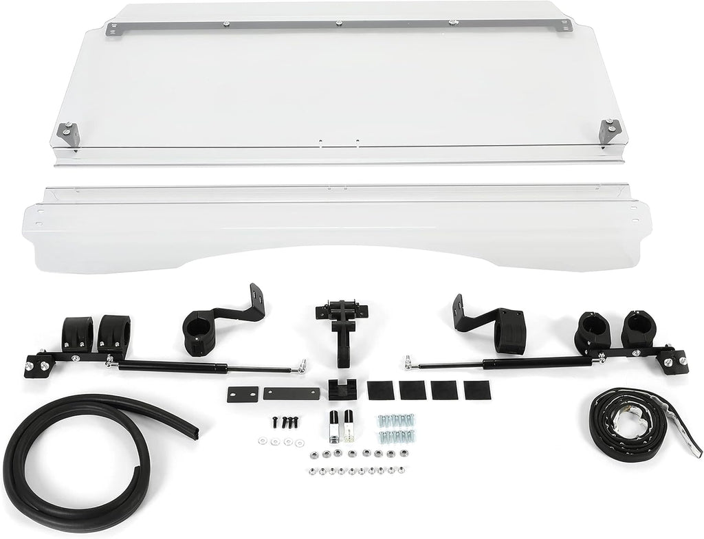 Clear Folding Windshield with Gas Spring O181684