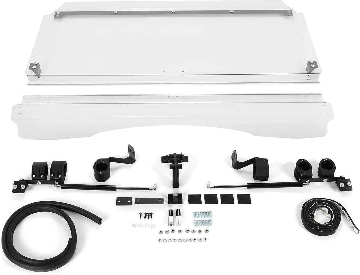 Clear Folding Windshield with Gas Spring O181684