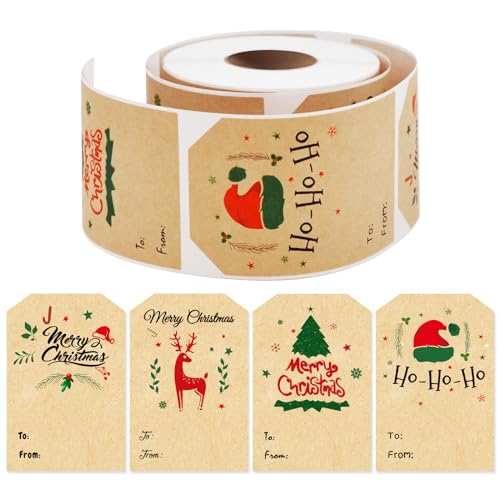 Self Adhesive Gift Tag Stickers U925990