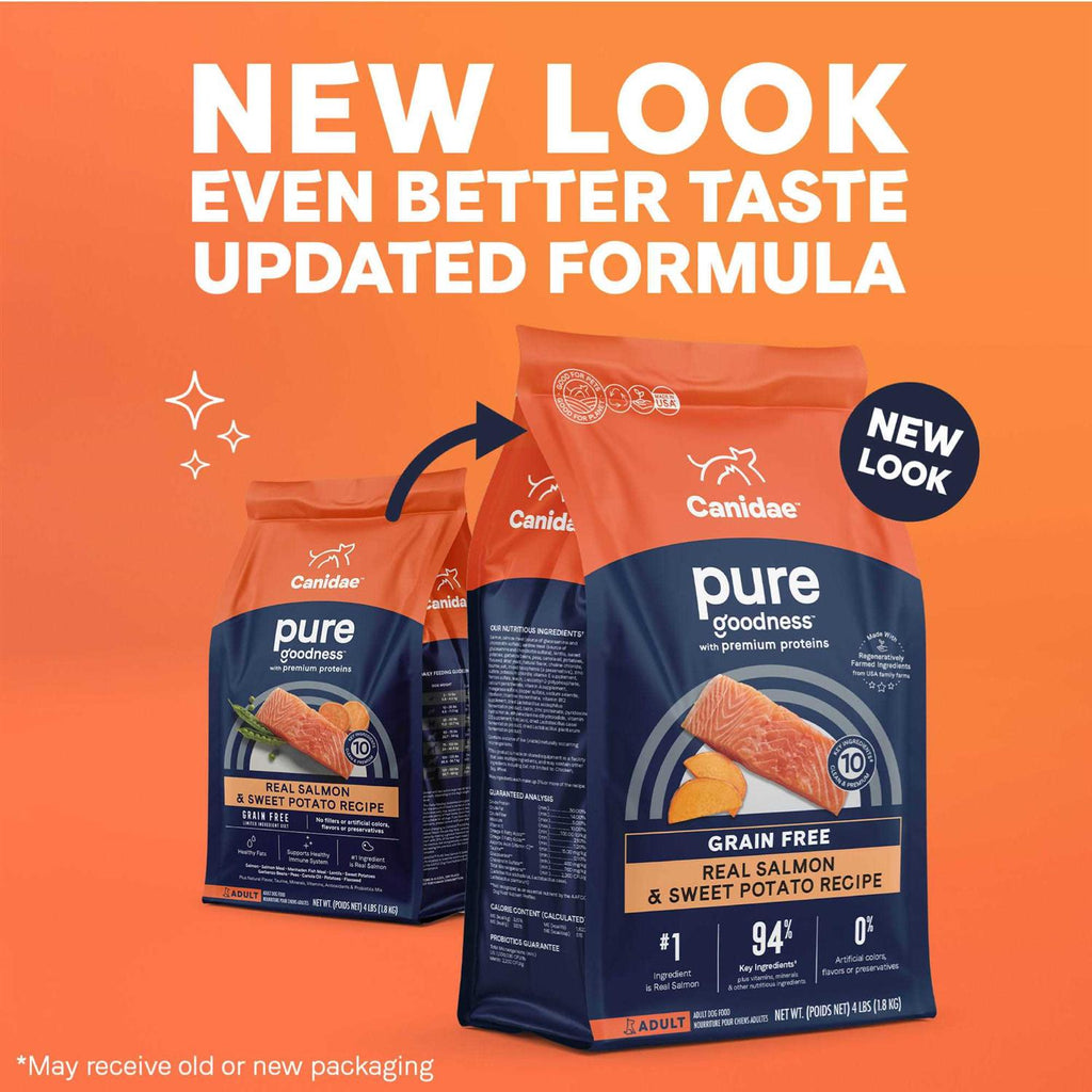 Grain Free Salmon & Sweet Potato Dry Dog Food V865